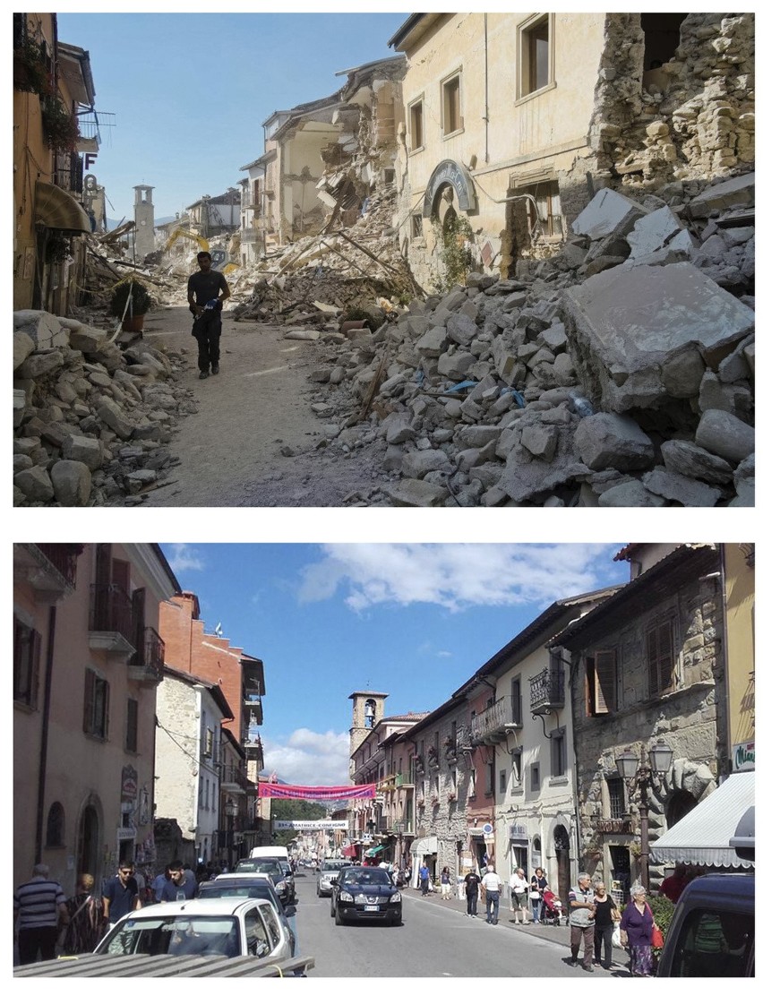 Trzęsienie ziemi we Włoszech. Największe straty w Amatrice....