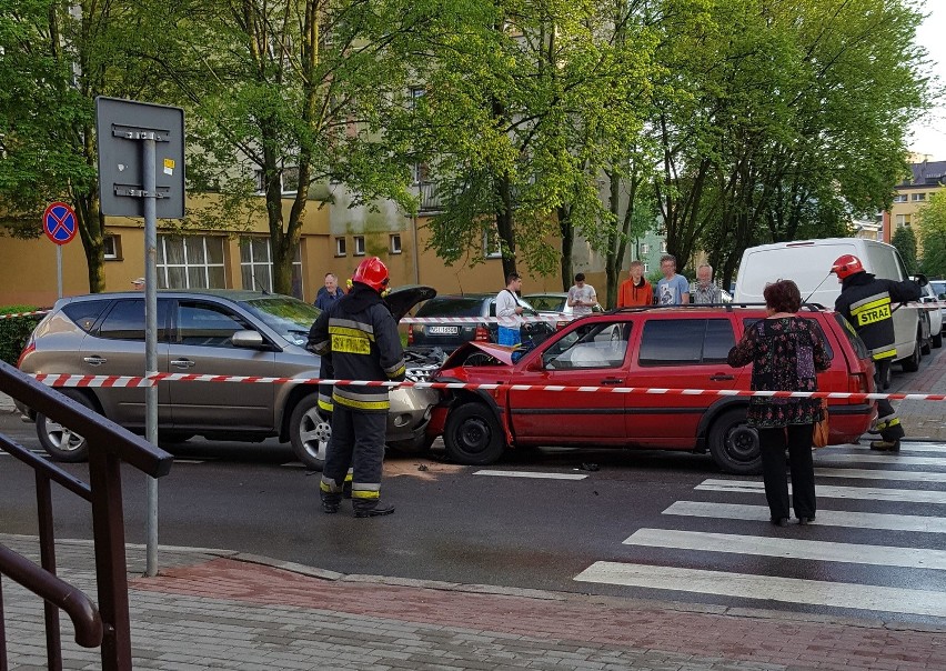 Wypadek na ul. Nowogródzkiej w Białymstoku