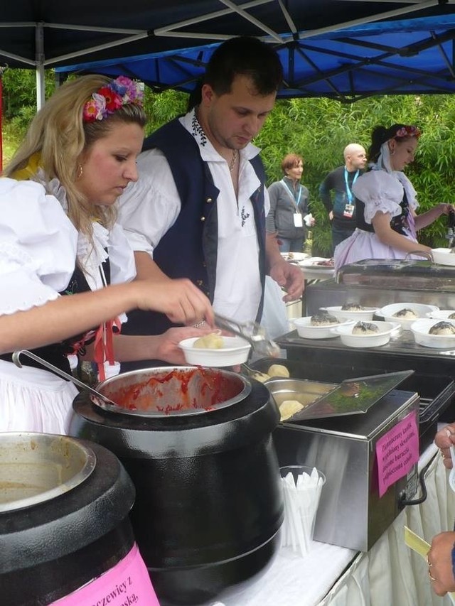 Czesi serwowali swoje potrawy narodowe, m.in. knedliki