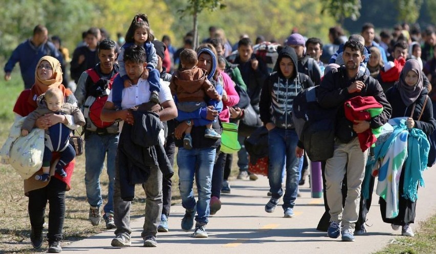 Uchodźcy z Syrii napływają do Europy