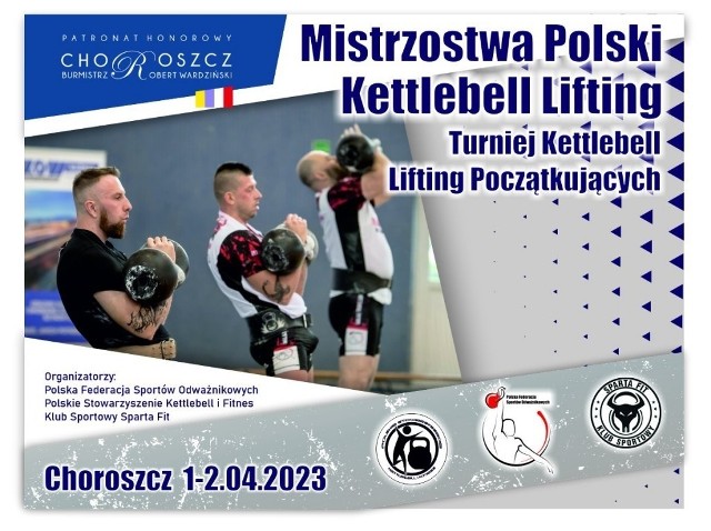 Plakat promujące mistrzostwa w Choroszczy