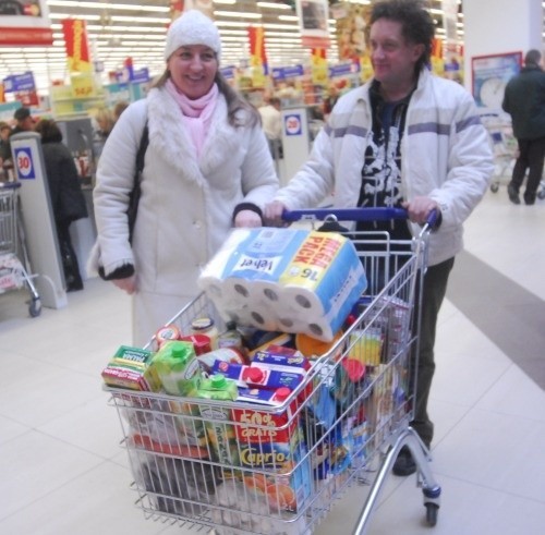 Mariola i Ryszard Kowalscy z Opola w weekend robili ostatnie świąteczne zakupy.