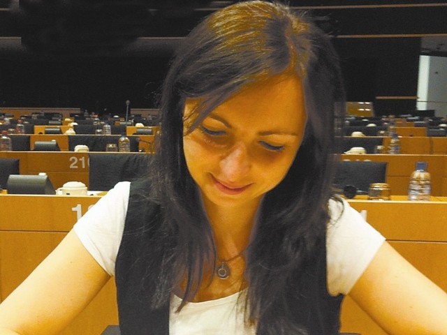 Gabriela Karol była stażystką w biurze europosłanki Danuty Jazłowieckiej. Dziś pracuje w Parlamencie Europejskim. (fot. archiwum)
