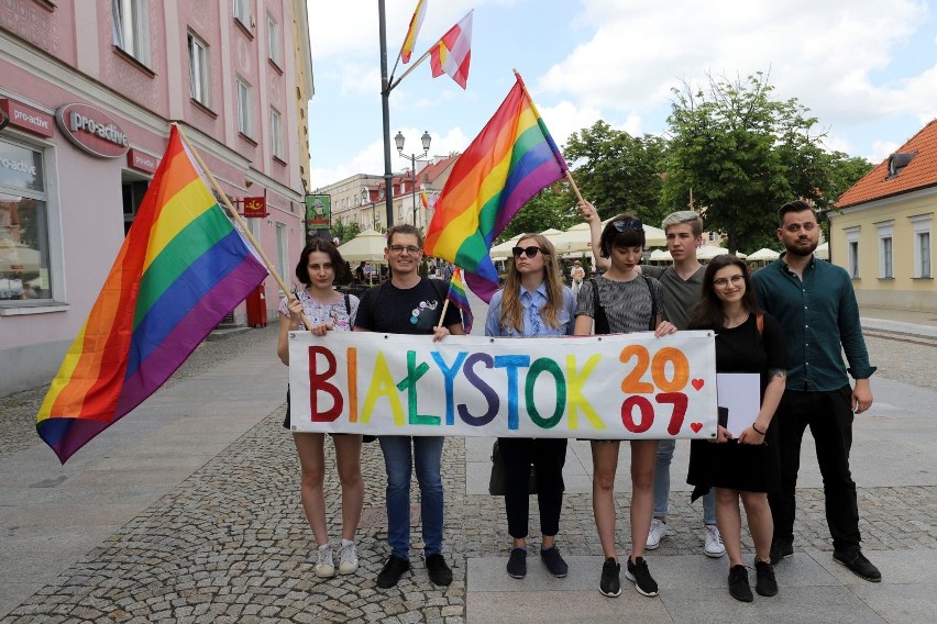 Marsz równości w Białymstoku wywołał wielką burzę w mieście....