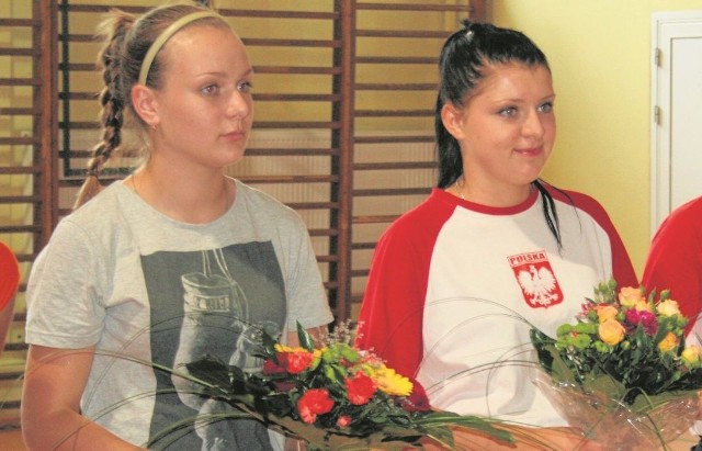 Weronika Zakrzewska (z lewej) i Larysa Sabiniarz reprezentowały w Asyżu Boxing Team.