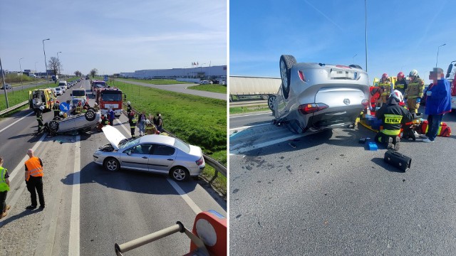 W piątek po południu na Drodze Krajowej nr 91 w Ostaszewie pod Toruniem, jadący niewłaściwym pasem kierowca opla zderzył się z nadjeżdżającym z naprzeciwka peugotem.