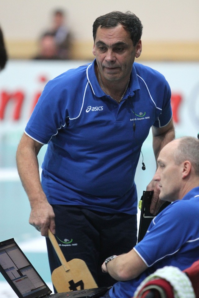 Trener Bogdan Serwiński
