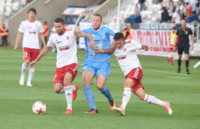 23.08.2017 lodz al. unii lubelskiej 2 stadion miejski ii liga  5 kolejka pilka nozna  mecz lks lodz- kp blekitni stargard 2-1nz. fot. pawel lacheta/ express ilustrowany/ polska press