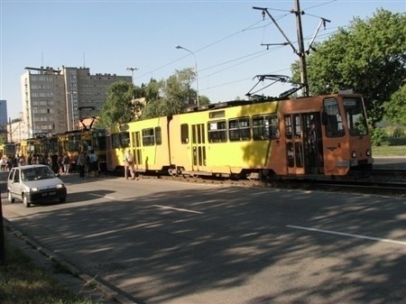 Zepsuł się tramwaj