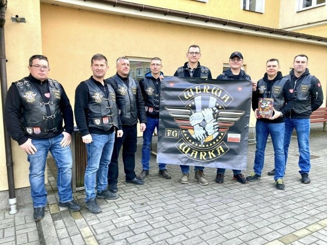 W 32. finale WOŚP uczestniczyła warecka grupa motocyklowa Werwa.