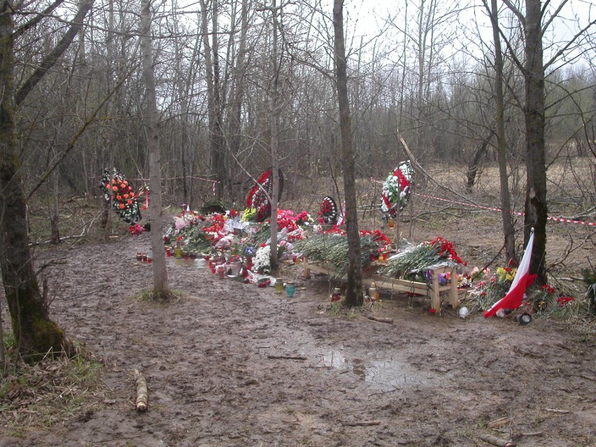 Lotnisko Siewiernyj koło Smoleńska i okolice