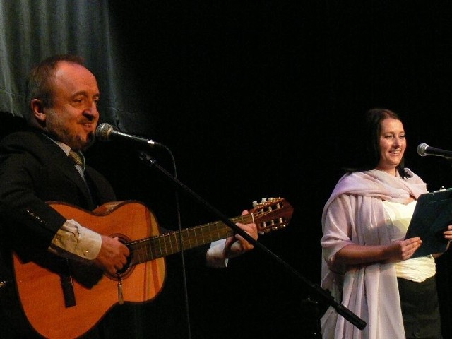 sobotę w Skarżysku wystąpili podczas koncertu charytatywnego Anna Maria Adamiak i Marek Majewski.
