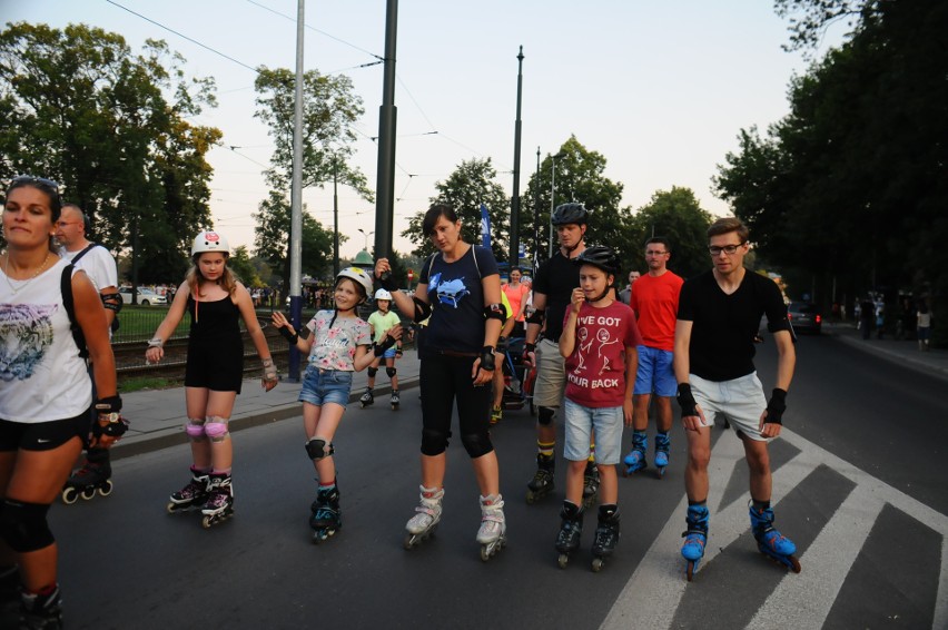 Kraków, Rolki i My. Wakacyjny przejazd rolkowy ulicami miasta [ZDJĘCIA]