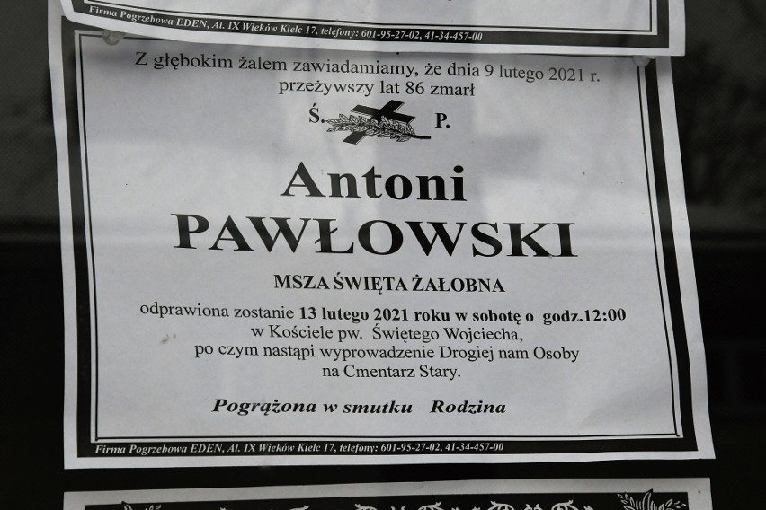 Rodzina, przyjaciele, znane osoby ze świata sportu na pogrzebie redaktora Antoniego Pawłowskiego w Kielcach [ZDJĘCIA, WIDEO]