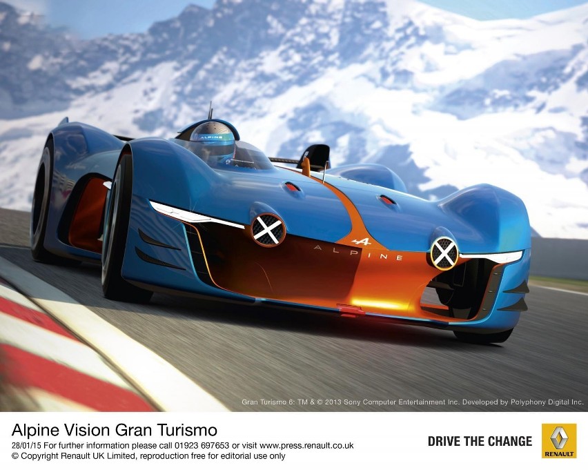 Renault Alpine Vision Gran Turismo / Fot. Renault