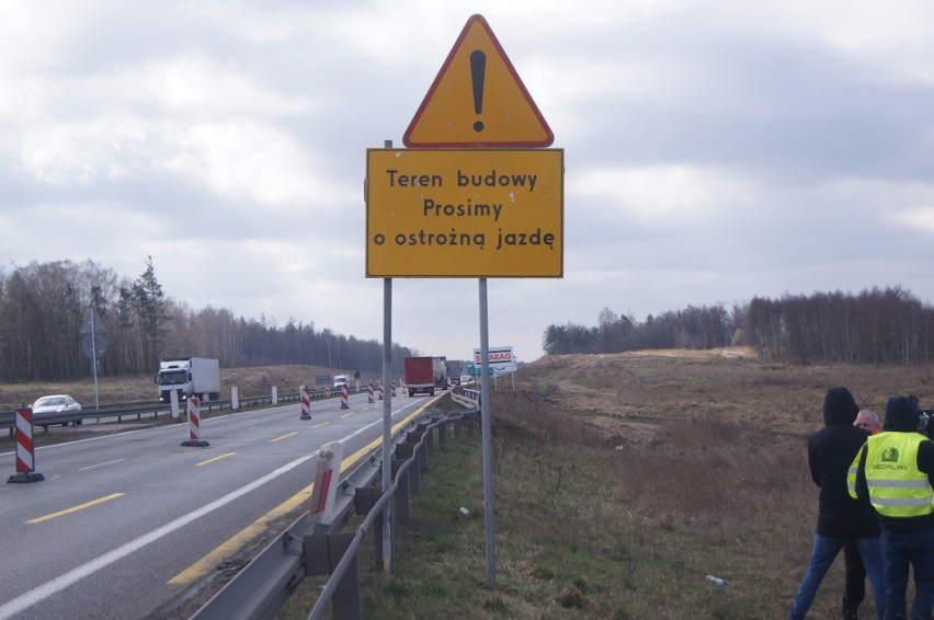 Rusza budowa A1 Radomsko - granica woj. śląskiego. Zmiana organizacji ruchu [ZDJĘCIA, MAPY, FILM]