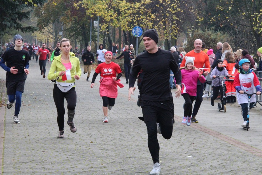 W sumie na trasę wyruszyło około 500 uczestników tego...