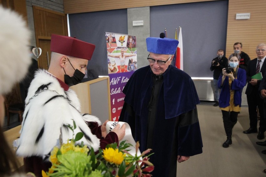 Antoni Piechniczek odebrał doktorat honoris causa AWF...