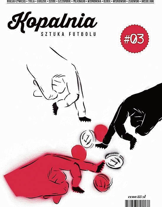 „Kopalnia. Sztuka futbolu #03”. Autorzy: praca zbiorowa. Wydawnictwo: Kopalnia. Liczba stron: 288. Cena: 35 zł.