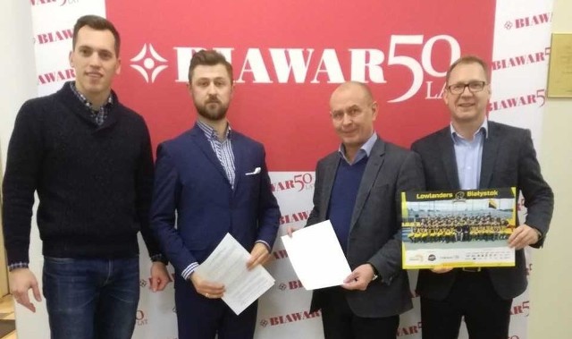 Biawar został sponsorem Lowlanders Białystok