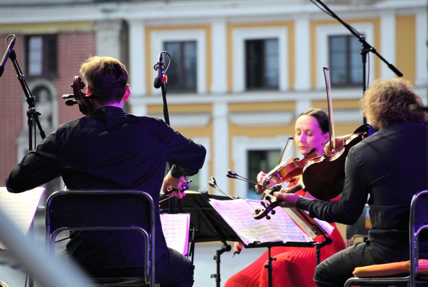 Koncert na zamojskim Rynku Wielkim