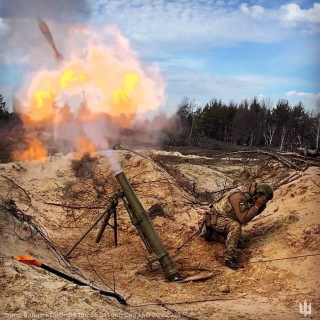 Ukraińcy zmagają się z liczebną i artyleryjską przewagą Rosjan