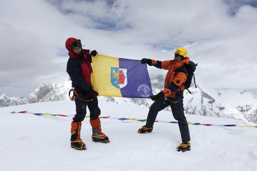 Nepal 2009 - Na szczycie Ama Dablam.