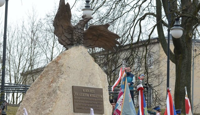 Pomnik Żołnierzy Wyklętych w Zielonej Górze.
