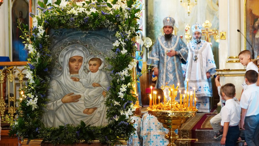 Białystok. Święto Białostockiej Ikony Matki Bożej w soborze św. Mikołaja. Zobacz zdjęcia z uroczystości