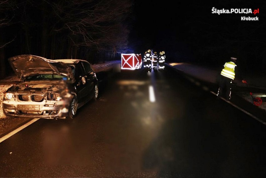 Do tragedii doszło na DK 42 w Kleśniskach, poza obszarem...
