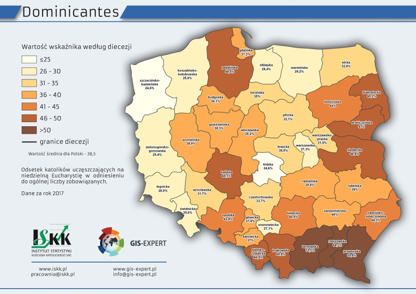 Liczenie wiernych w diecezji lubelskiej. Ile osób chodzi na mszę, ile przyjmuje komunię? Znamy najnowsze statystyki 