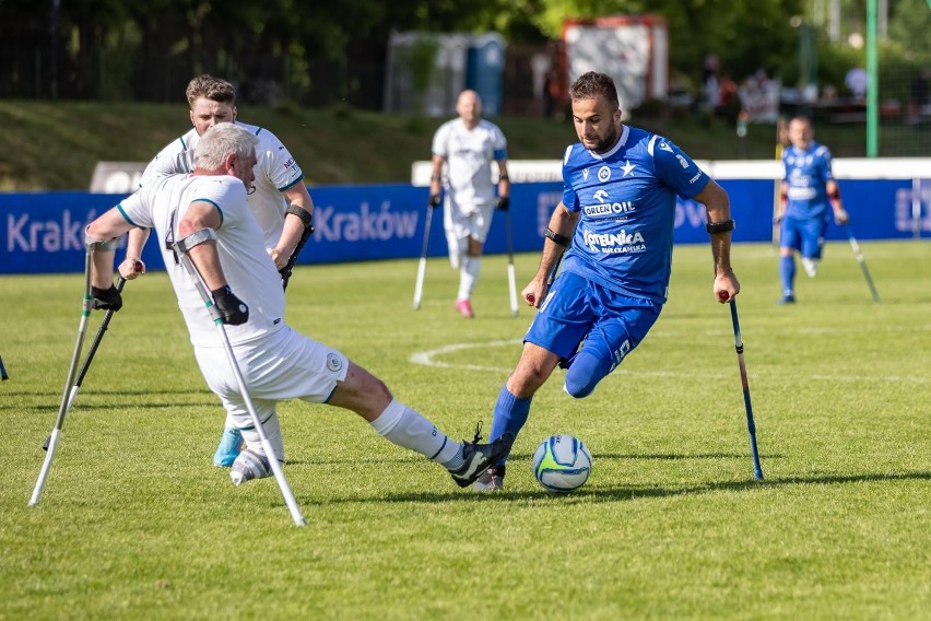 21.05.2022, Kraków: półfinał Ligi Mistrzów w amp futbolu...