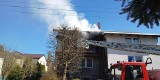 Pożar na ulicy Jasnej w Słupsku. Dwie osoby poszkodowane