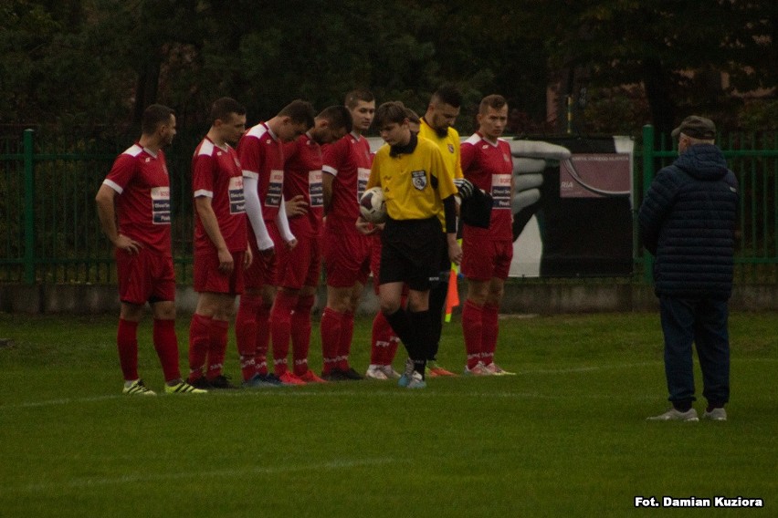 San Stalowa Wola (czerwone stroje) wysoko pokonał San Wrzawy