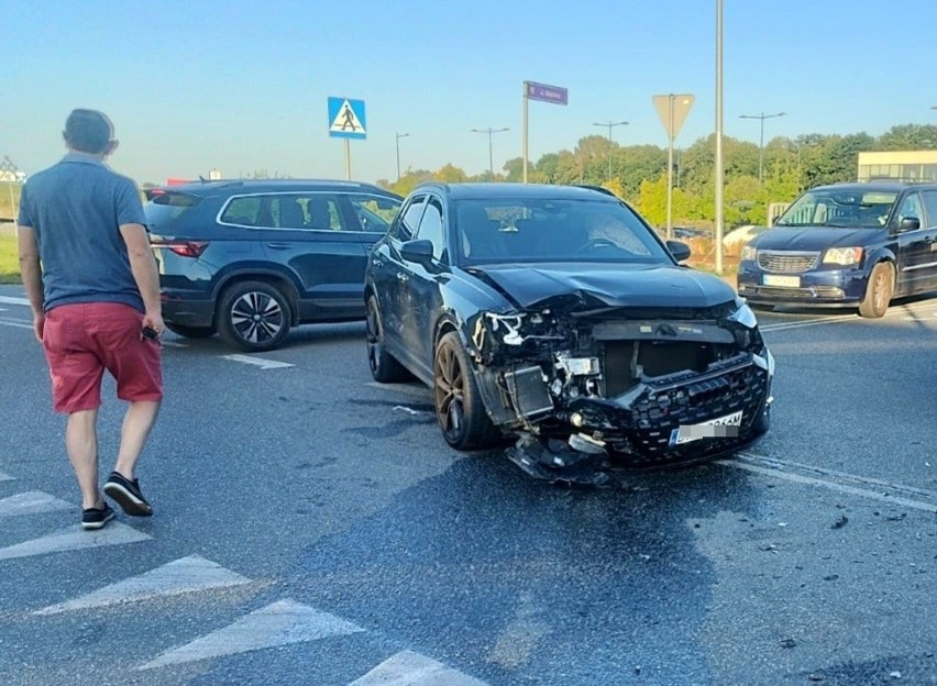 Wypadek w Bielanach Wrocławskich 28 września 20223 r.