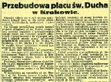 Czym żył Kraków