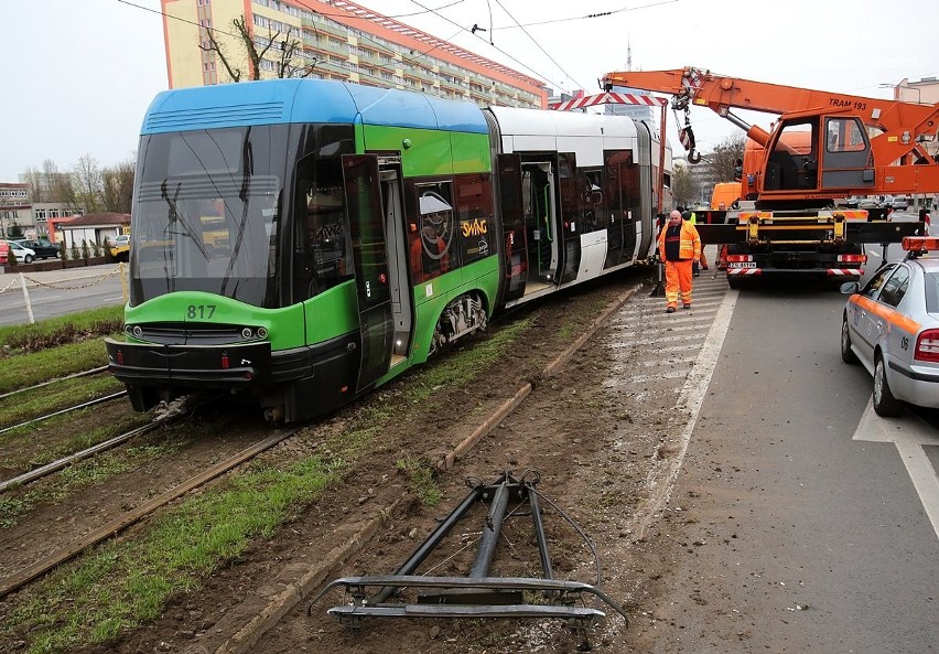 Awaria na trasie tramwajów na al. Wyzwolenia w Szczecinie