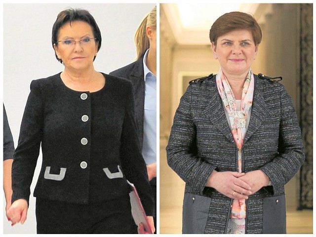 Ewa Kopacz i Beata Szydło.