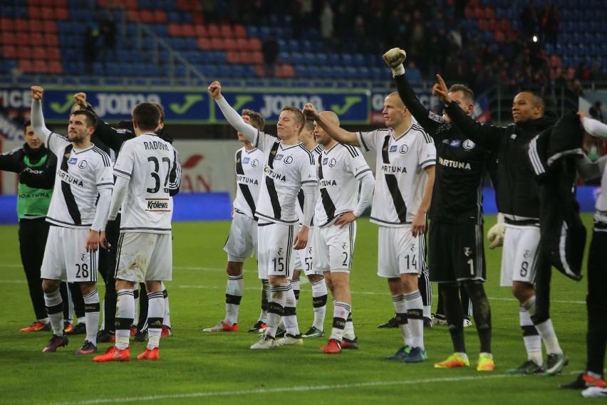 Legia Warszawa pokonała Piast Gliwice 5:1