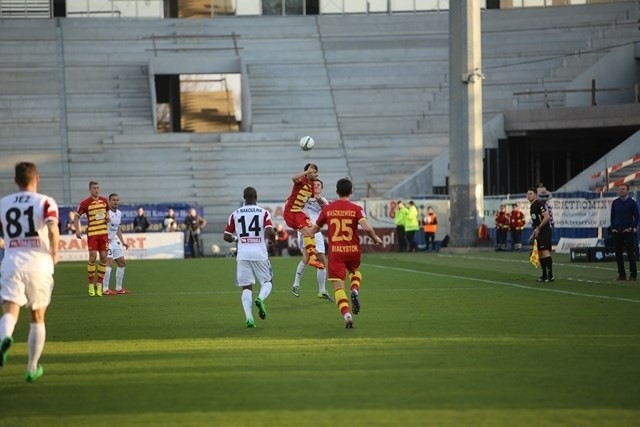 Mecz Górnik Zabrze - Jagiellonia Białystok 3:3