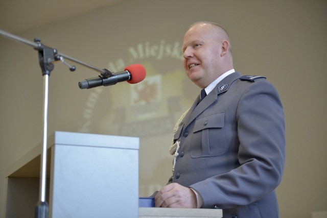 Inspektor Leszek Gurski pożegnał się ze służbą w Słupsku. Zastąpił go insp. Tomasz Hintz, dotychczasowy komendant KPP w Chojnicach.
