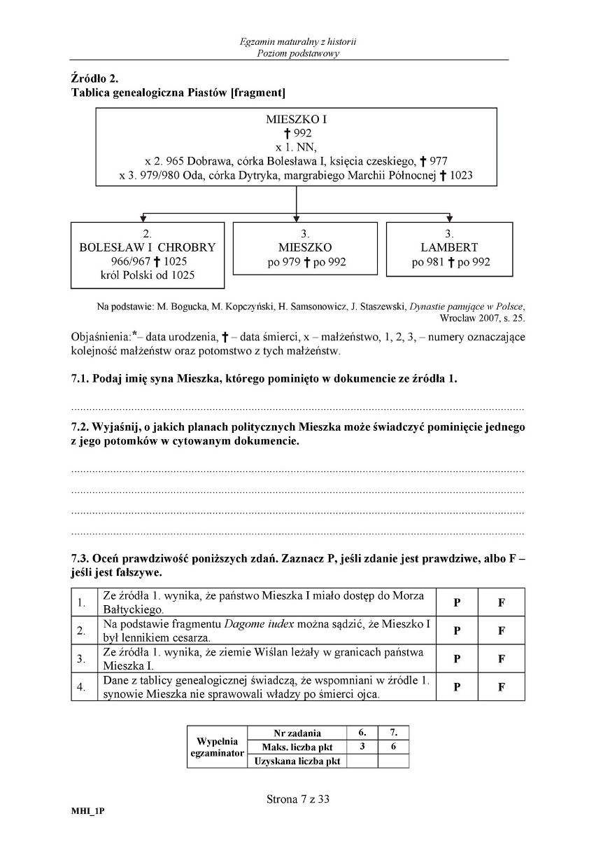 Matura Historia 2018 Arkusz CKE, Odpowiedzi Matura z...