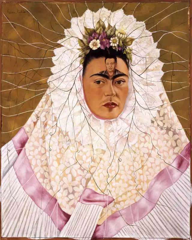 Frida Kahlo, Self-Portrait as Tehuana or Diego in My Thoughts, 1943