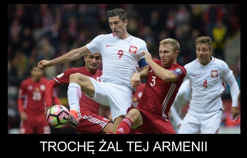 Polska - Armenia 2:1. Internauci komentują