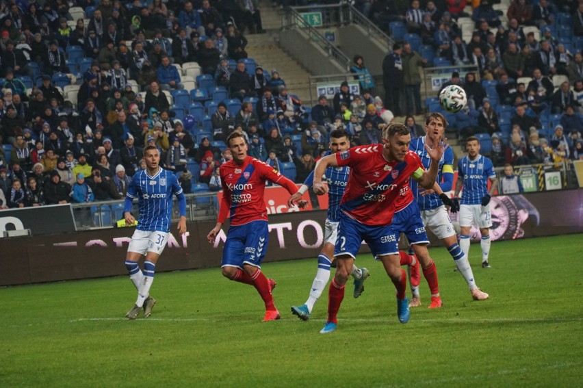 Lech Poznań wygrał z Rakowem Częstochowa 3:0