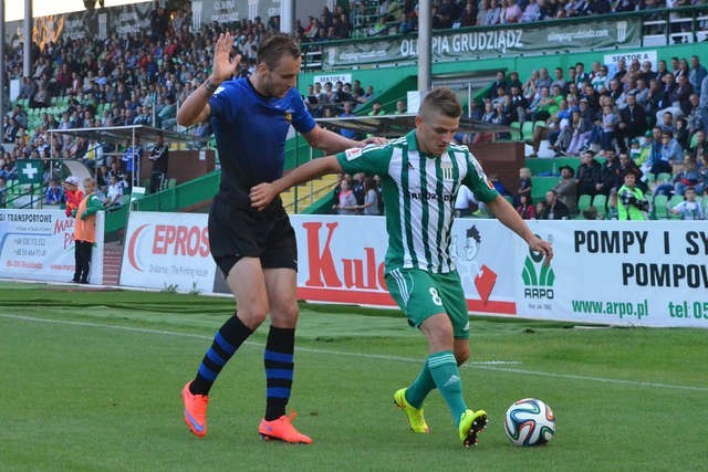 Kamil Kurowski strzelił pierwszego gola dla Olimpii