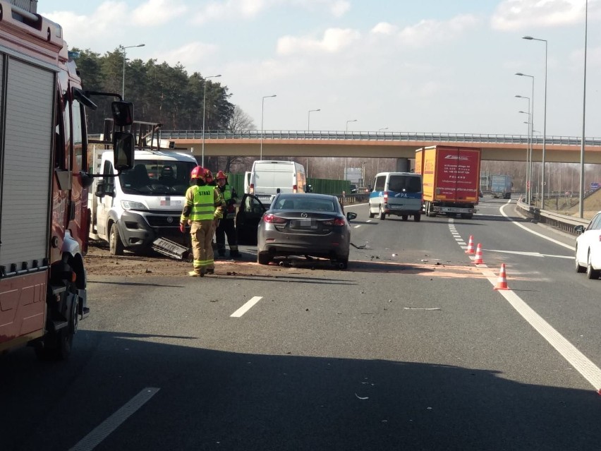 Brzesko. Kolejne zderzenie na autostradzie A4. Duże utrudnienia w ruchu