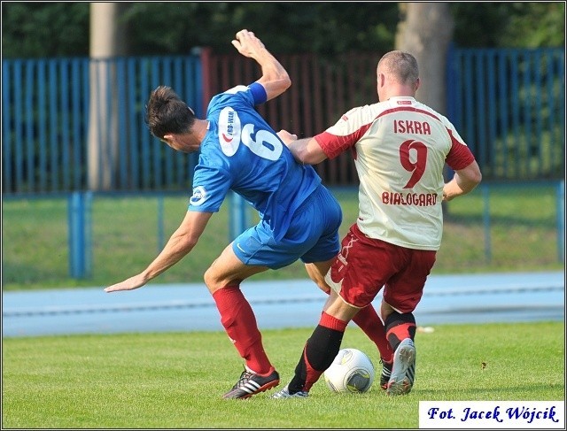 Iskra Białogard - Gwardia Koszalin 0:2