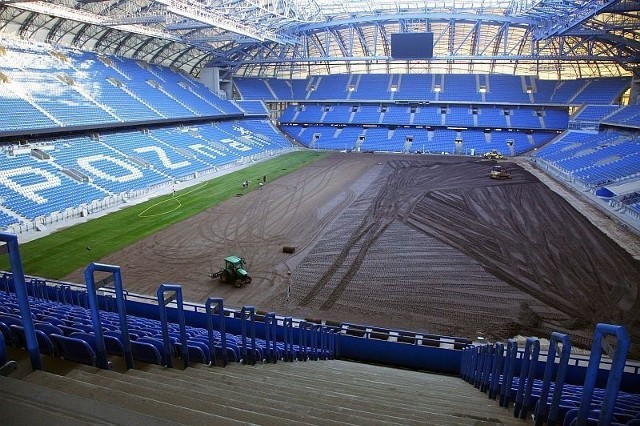 Szykuje się kolejna wymiana murawy na poznańskim stadionie