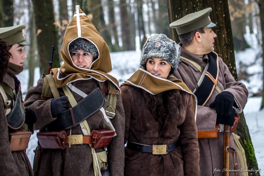 Zimowa bitwa na Mazurach 2019. 100 rekonstruktorów z Polski, Litwy, Niemiec, Rosji i Białorusi w inscenizacji walk z 1915 r. 